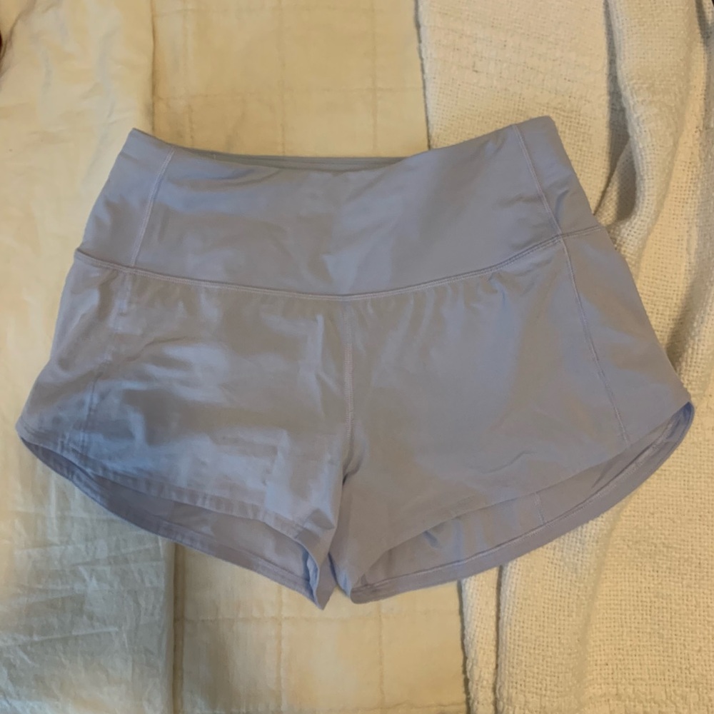 Women's Light Lavender Active Shorts